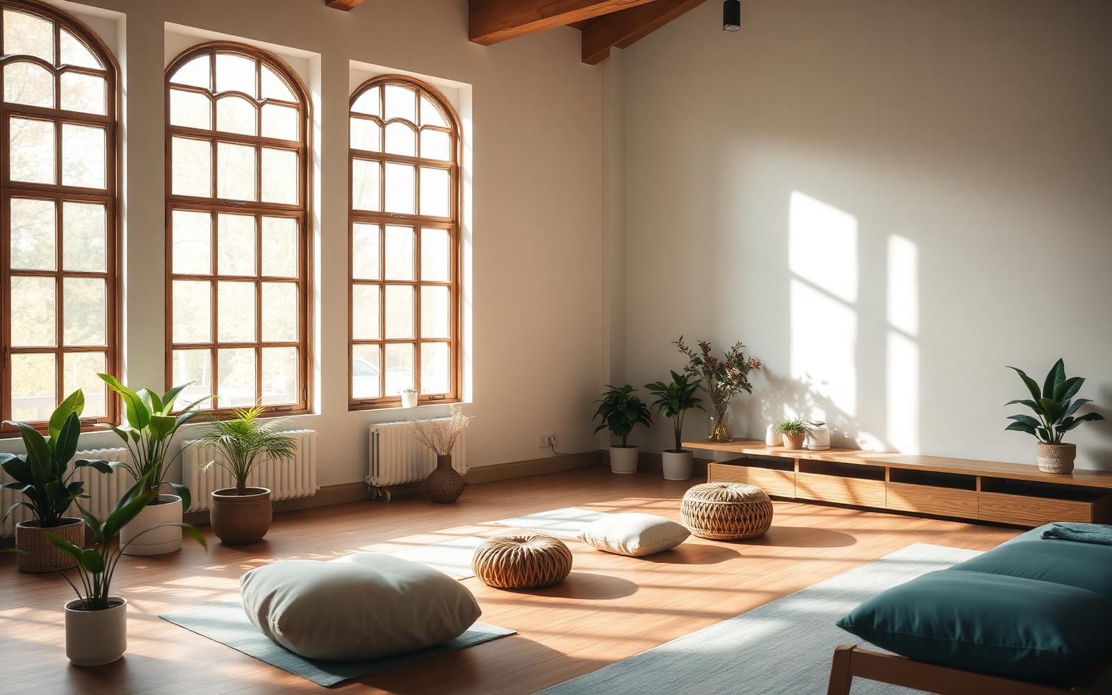 Peaceful treatment space designed for healing and recovery